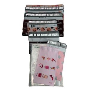 Poly Mailer Ship Bundle! 60 poly mailers #smilemail®️by upaknship  + 100 Clear